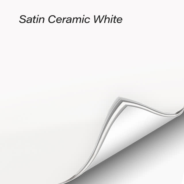 Satin Ceramic White